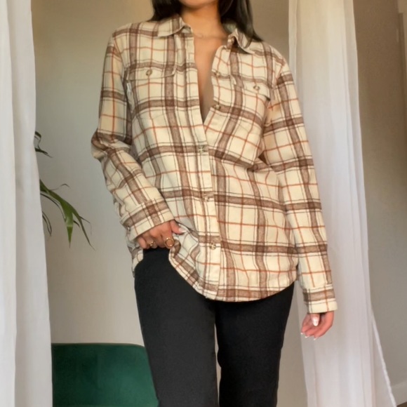 Rhythm wool flannel button down - Picture 2 of 4